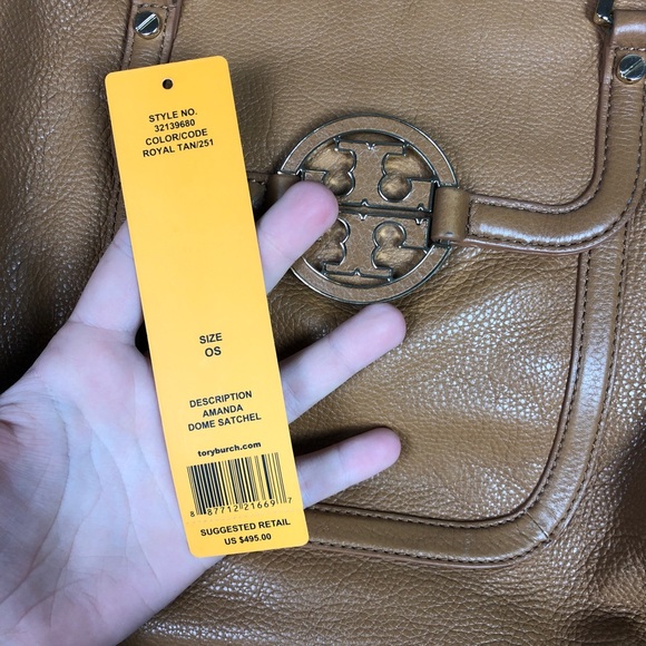 Tory Burch Amanda Dome Satchel - Picture 8 of 8